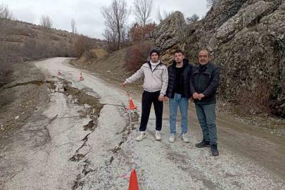 Tokat’ta yağışlar toprak kaymasına neden oldu