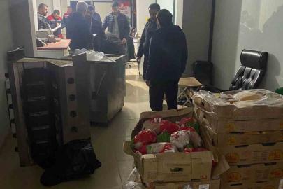 Trabzon’da tavuk eti deposundaki bozuk ürün ele geçirildi