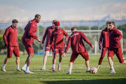 Trabzonspor, Fenerbahçe maçı hazırlıklarını sürdürdü