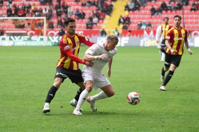 Trendyol Süper Lig: Kayserispor: 1 - Antalyaspor: 0 (Maç sonucu)