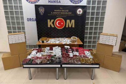 Turgutlu ve Kırkağaç’ta kaçak tütün operasyonu: 2 gözaltı
