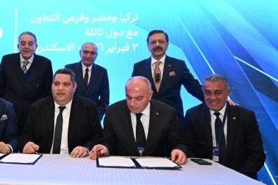 Türkiye ve Mısır Ticaretinde yeni dönem: Dev iş birliği protokolü imzalandı
