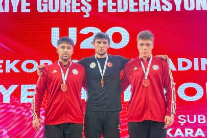 U20 Grekoromen Güreş Türkiye Şampiyonası’nda ikinci gün tamamlandı