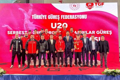 U20 Serbest Güreş Türkiye Şampiyonası sona erdi