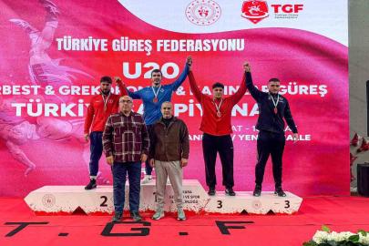 U20 Serbest Güreş Türkiye Şampiyonası’nda ikinci gün tamamlandı