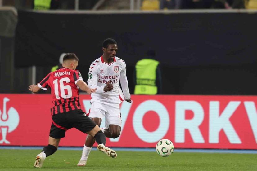 UEFA Konferans Ligi: KF Shkendija: 0 - Samsunspor: 0 (Maç devam ediyor)