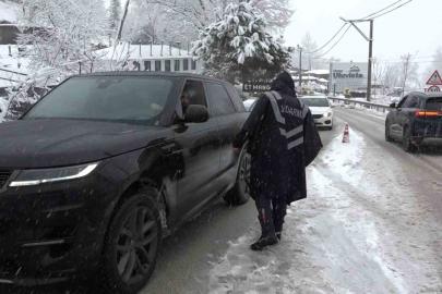 Uludağ’a çıkanlara jandarma izin vermedi