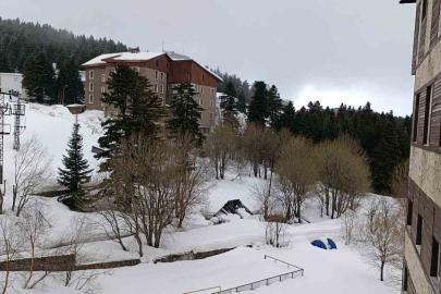 Uludağ’da kar bereketi hem turizmi hem barajları sevindirdi