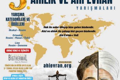 Uluslararası Ahilik ve Ahi Evran Yarışmalarına başvurular başladı