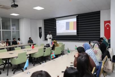 Uluslararası öğrencilerden "Benim Ülkem, Benim Kültürüm" etkinliği