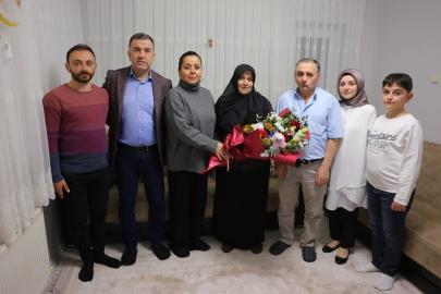 Vali Eldivan, gazi ailesinin iftar sofrasına konuk oldu