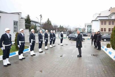 Vali Mehmet Makas polislerle bir araya geldi