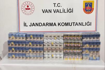 Van’da silah ve kaçak sigara ele geçirildi