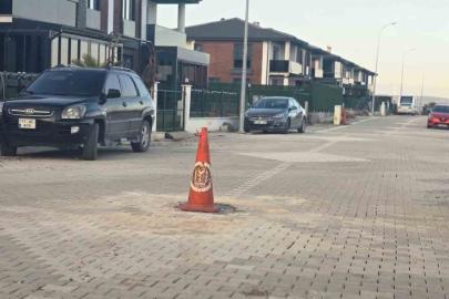 Vatandaşların rögar kapağı imtihanı