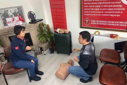 Veteriner hekimlere ilkyardım eğitimi