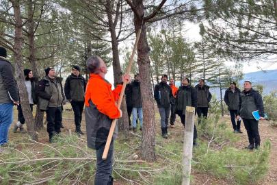 Vezirköprü’de işletme şefi adaylarına silvikültür eğitimi