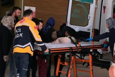 Villanın merdivenlerden düşen 1 yaşındaki çocuk ağır yaralandı