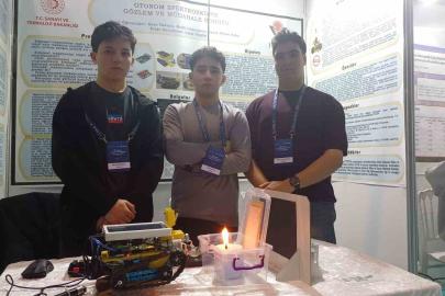 Yangına ’otonom’ müdahale