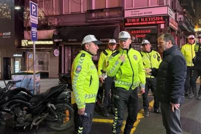 Yaya yolunu kullanan sürücülere ceza