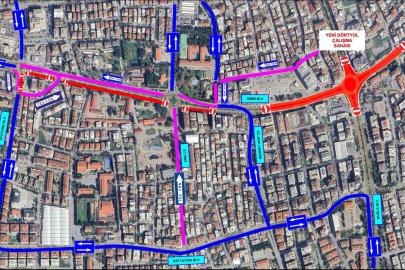 Yeni Dörtyol Köprülü Kavşağı Projesi’nde çalışmalar başlıyor