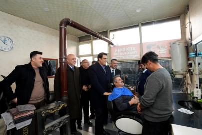 Yılmaz’dan Aktoprak, Yığınlı ve Kızıkhamurkesen mahallelerinde projeleri yerinde inceledi