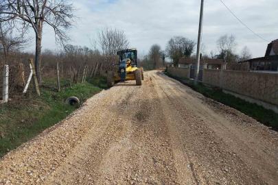 Yollarda çalışmalar sürüyor