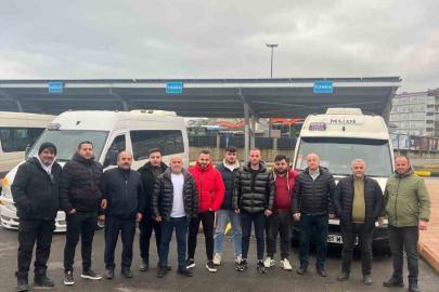 Yomra Minibüs Durağı’ndan Başkan Genç’e teşekkür