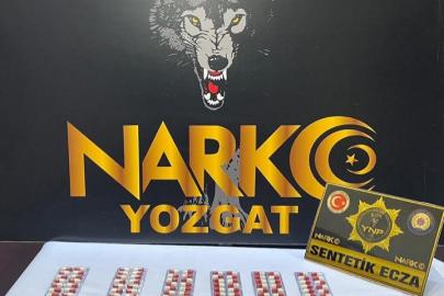 Yozgat’ta 182 adet uyuşturucu hap ele geçirildi