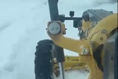 Yozgat’ta karla mücadele sürüyor