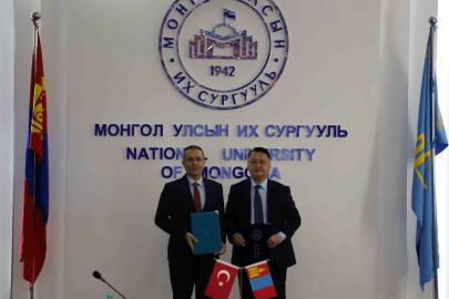 Yunus Emre Enstitüsü ile Moğolistan Devlet Üniversitesi arasında mutabakat zaptı imzalandı