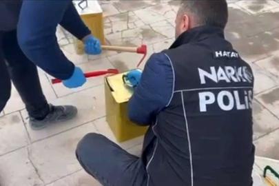Zeytinyağı tenekelerinden 100 bin uyuşturucu hap çıktı