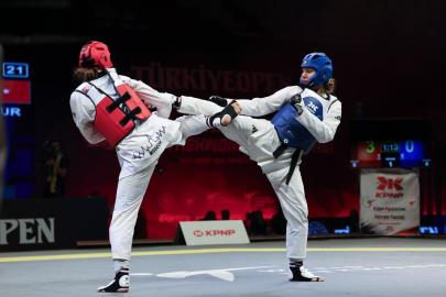 13. Uluslararası Türkiye Açık Taekwondo Turnuvası’nda 7. gün geride kaldı