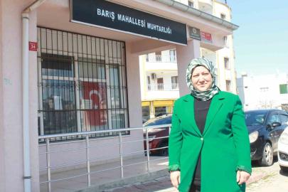 14 erkek adayı geride bırakmıştı: Kadın muhtar, muhtarlığın kapısını kapalı gördükten sonra muhtar olmaya karar verdi