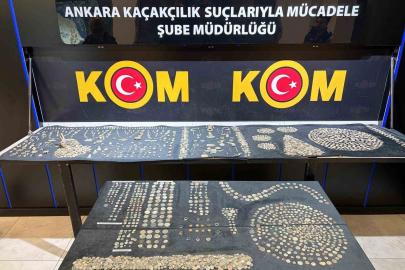 30 milyon liralık tarihi eser ele geçirildi