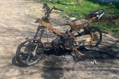 50 bin liralık motoruna 204 bin TL ceza yedi, motorunu yaktı