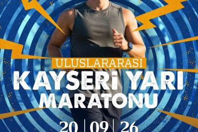 6. Uluslararası Kayseri Yarı Maratonu heyecanı başlıyor