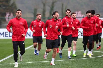 A Milli Takım, Romanya maçı hazırlıklarını sürdürdü