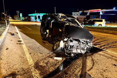 Afyonkarahisar’da trafik kazası: 1 ölü, 1 yaralı