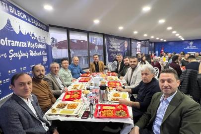 AK Parti Bilecik İl Başkanlığı’nda iftar programı düzenlendi