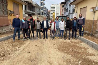 Alaşehir’de asfalt sezonu açıldı