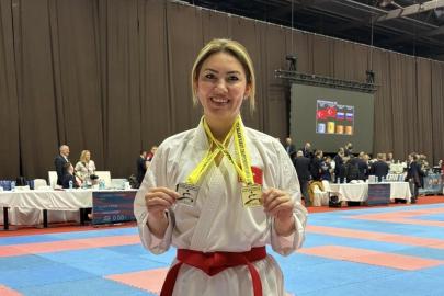 Aliağa’dan karatede Balkan zaferi