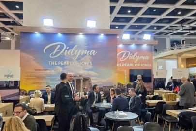 Almanya’daki fuarda Didim Belediyesi standına yoğun ilgi