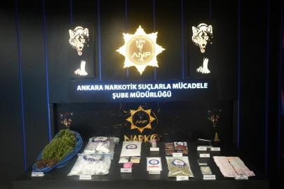 Ankara’da narkotik operasyonunda 28 tutuklama