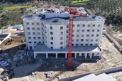 Antakya öğretmenevi ve akşam sanat okulu inşaatında sona gelindi