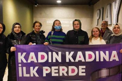 Atakum’da kırsaldan merkeze 150 kadın sinema ile buluştu