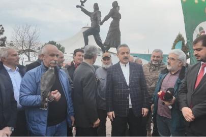 Atmacacılar yapılan düzenleme sonrası Arhavi’de buluştu