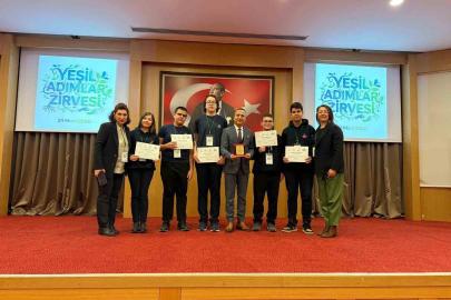Aydın Lisesi’nden Yeşil Adımlar Zirvesi’nde başarılı temsil