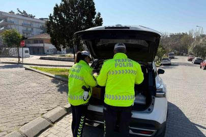 Aydın’da bayram öncesi dron destekli trafik denetimi yapıldı