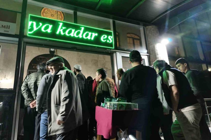 Aydın’da Kadir Gecesi’nde camiler doldu taştı