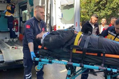 Aydın’da otomobille çarpışan motosikletli yaralandı